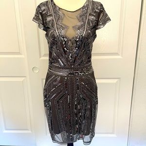 Windsor Medium sparkly silver dress. Never worn
